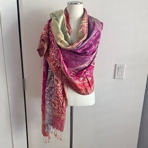Colorful Patterned Scarf